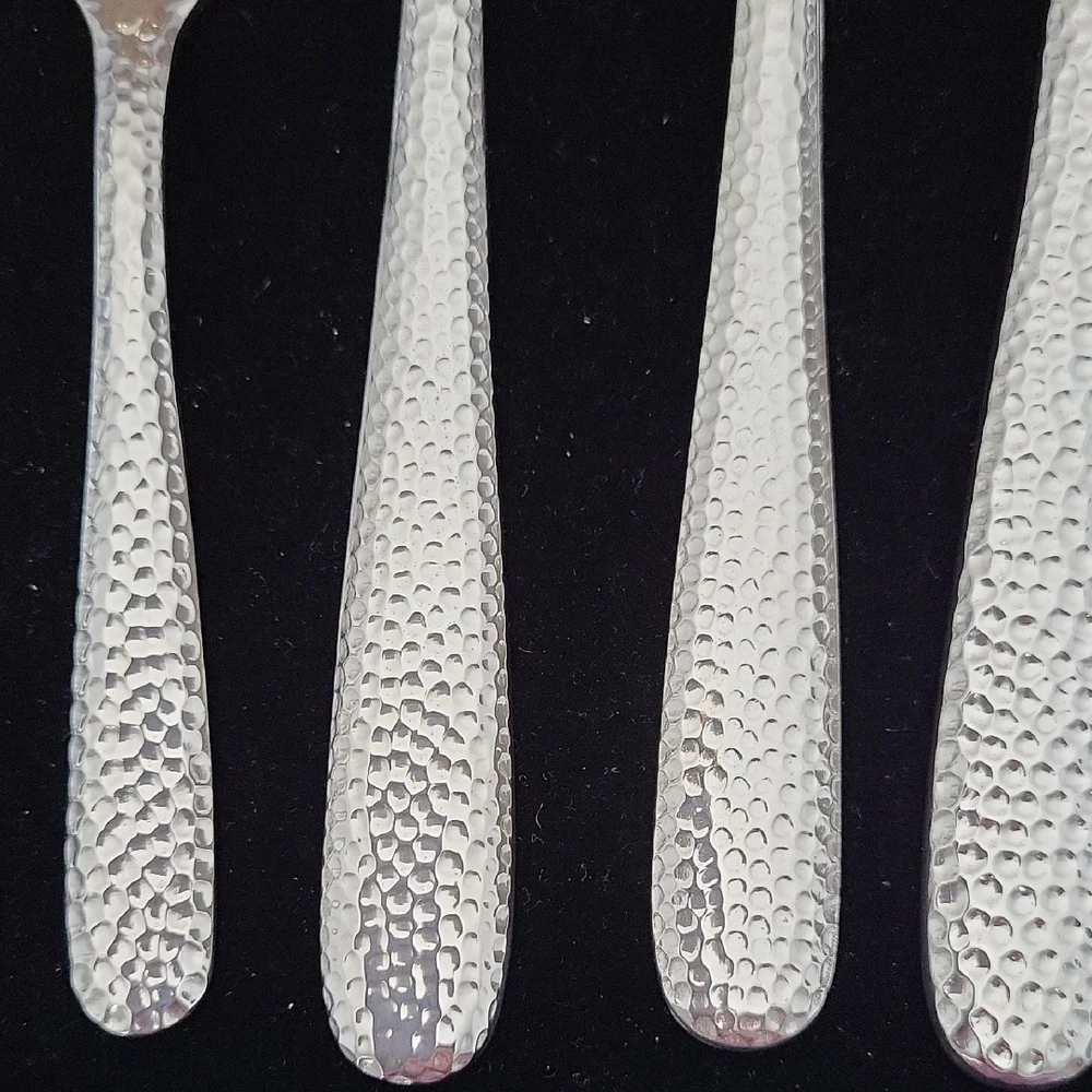 Elegant Silver Cutlery Set